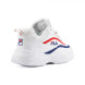 Женские кроссовки FILA Ray White-Red-Blue