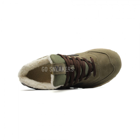 Женские зимние кроссовки New Balance 574 Khaki
