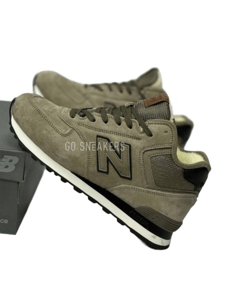 Мужские кроссовки New Balance 574 Winter Brown