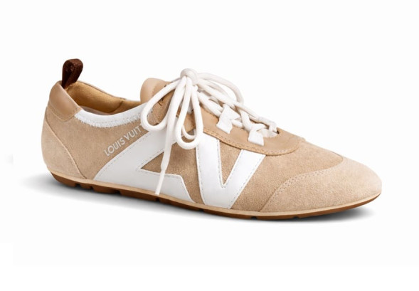 Женские кеды Louis Vuitton Sneakerina German Army Beige