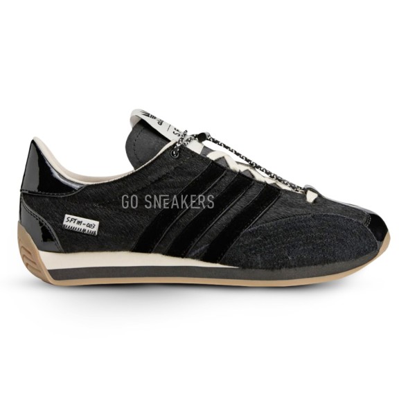 Унисекс кроссовки Adidas Originals Country OG x SFTM Pony Hair Pack Black