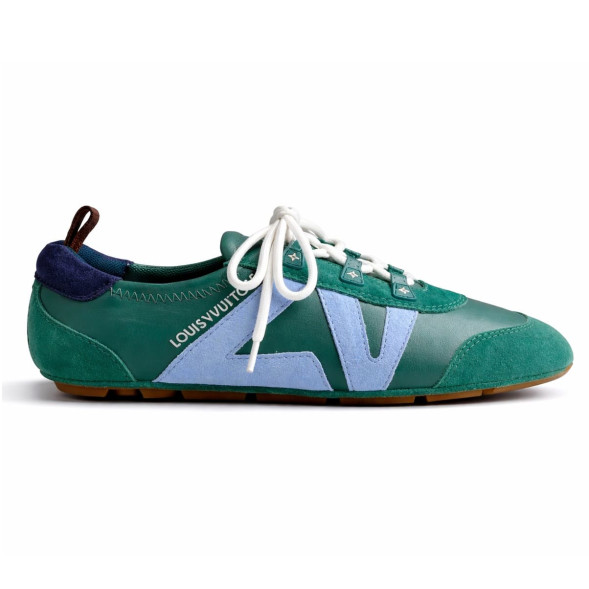 Женские кеды Louis Vuitton Sneakerina German Army Green